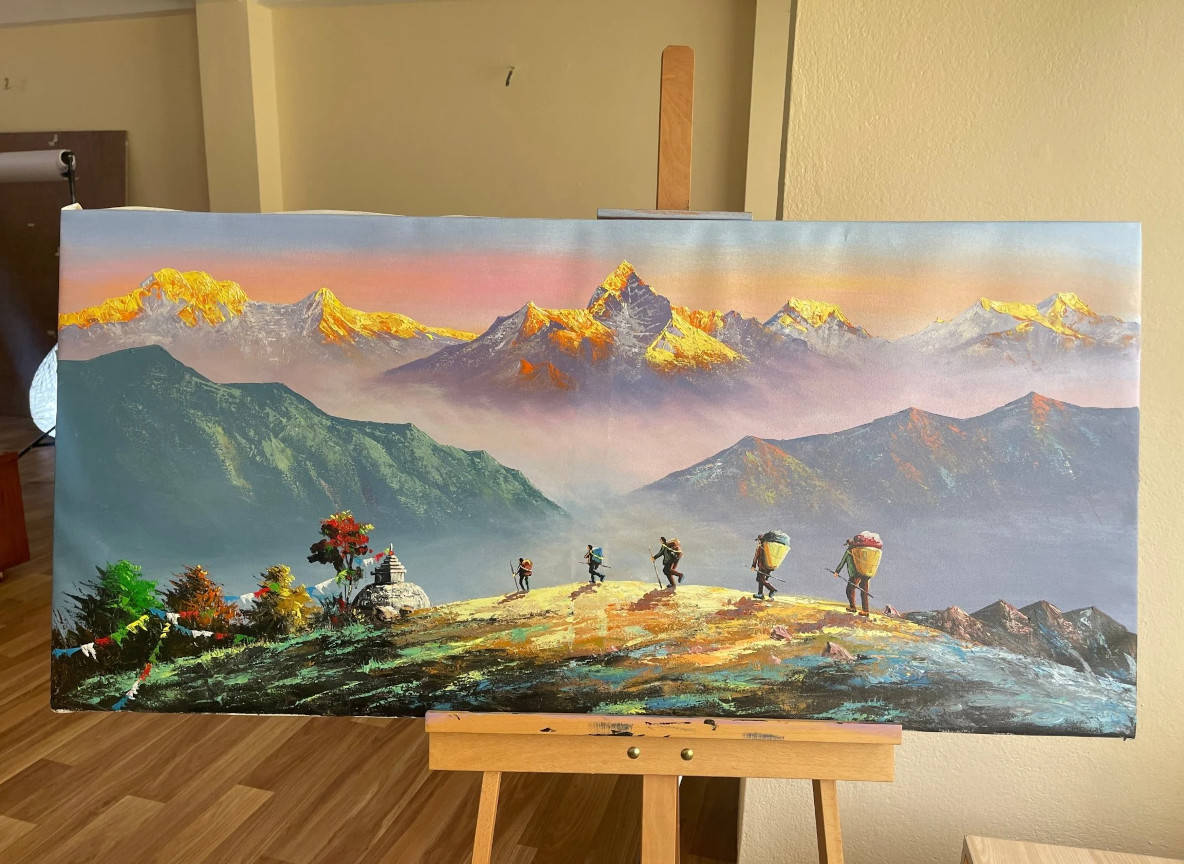 Journey Beneath the Golden Peaks