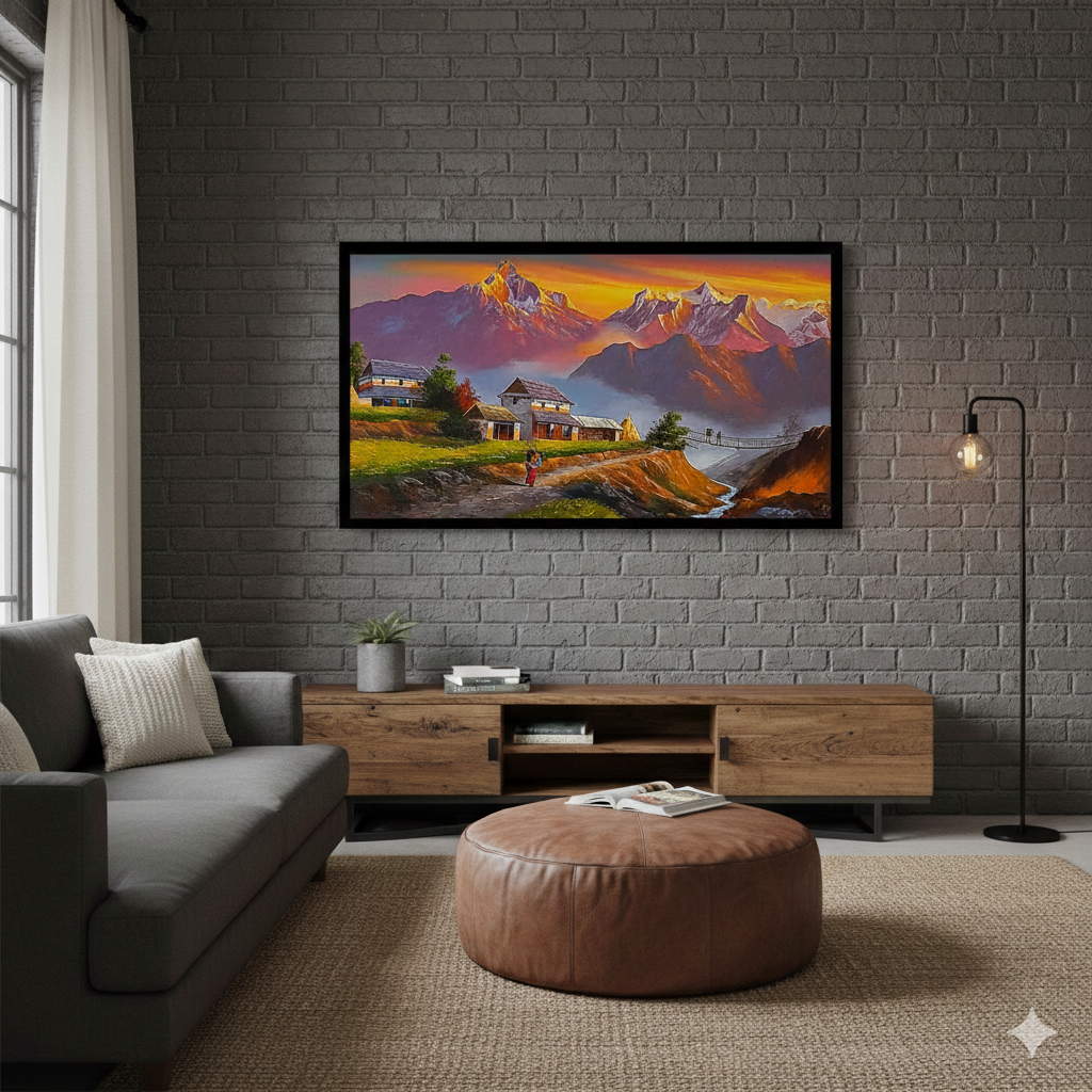 Off-Winter Offer - Sunset Mt. Machhapuchhre and Annapurna Range